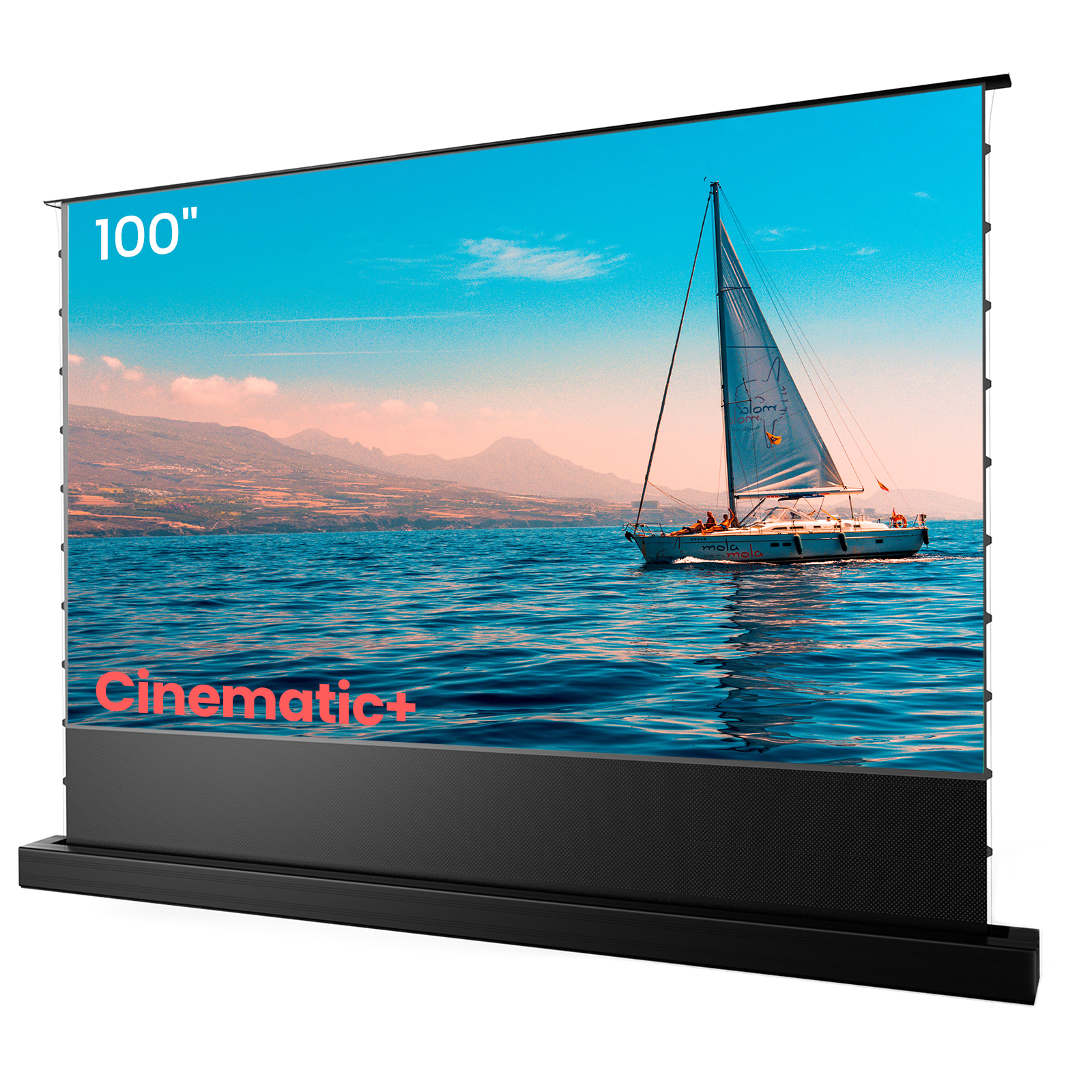 100" - 120" Écran ALR autoportant à levage Cinématique+