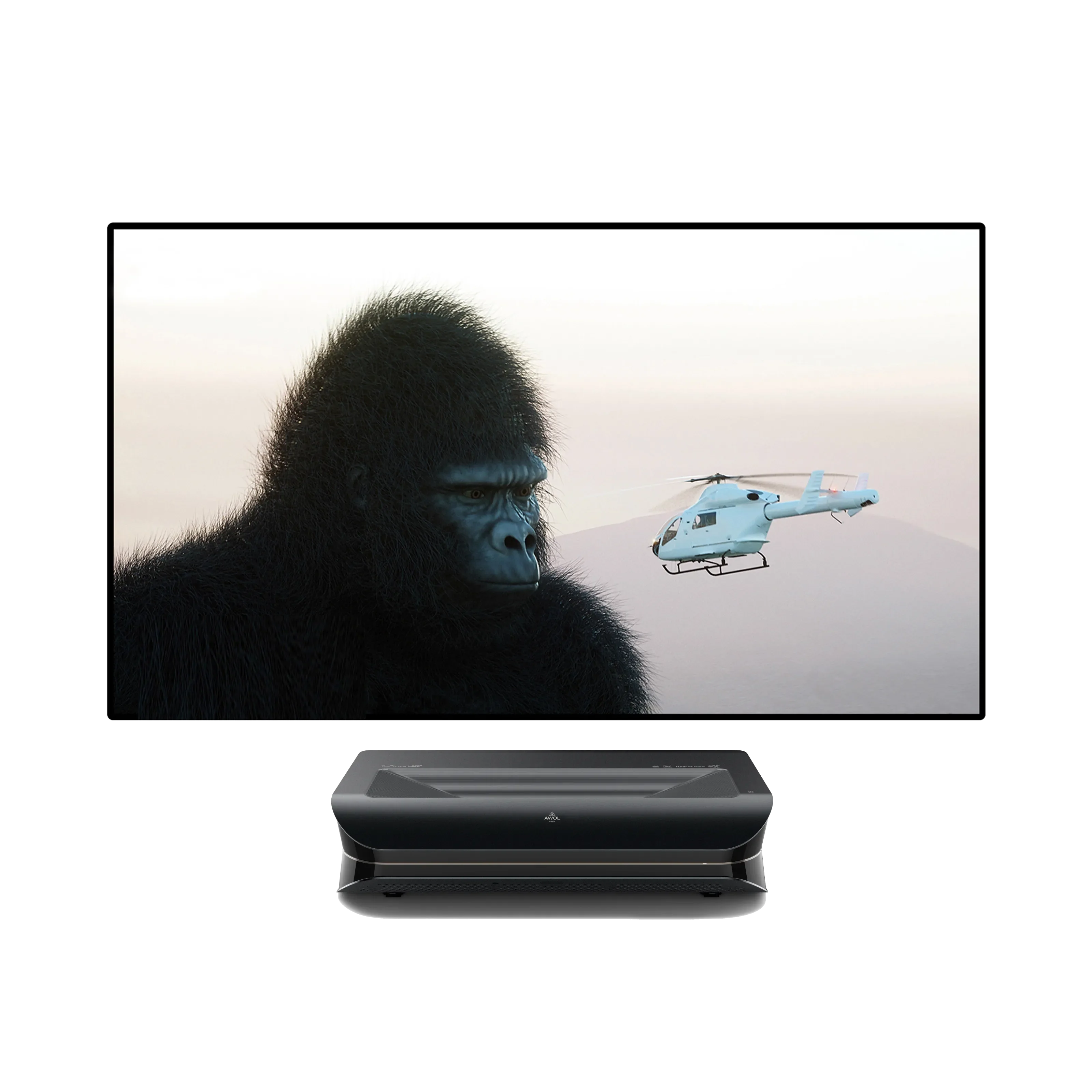 LTV-3000 Pro + 100''-120'' Mattweißer Leinwand