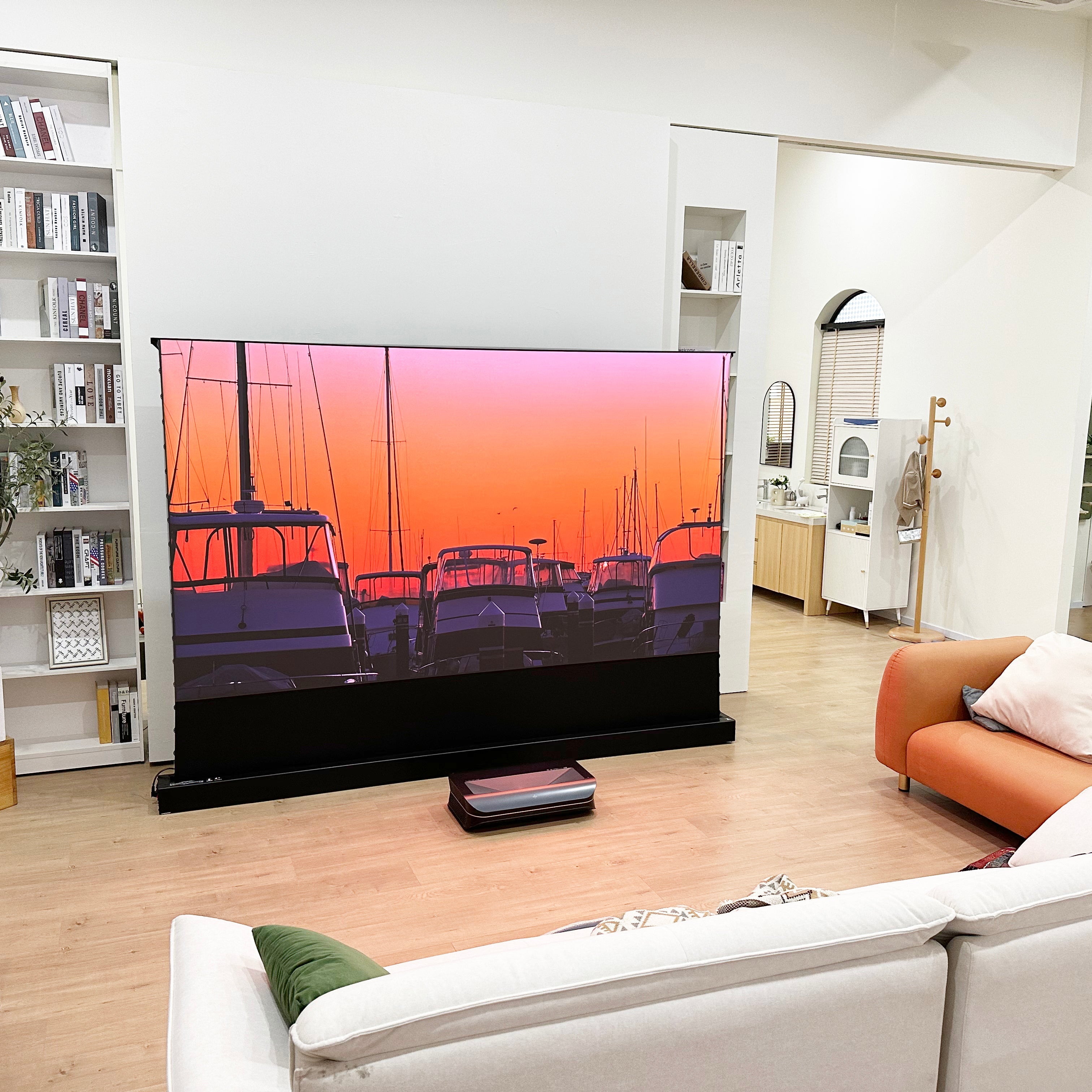 100" - 120" Écran ALR autoportant à levage Cinématique+