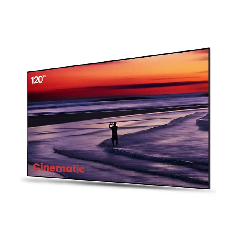 Écran ALR cinématographique lenticulaire de 120'' à 132''