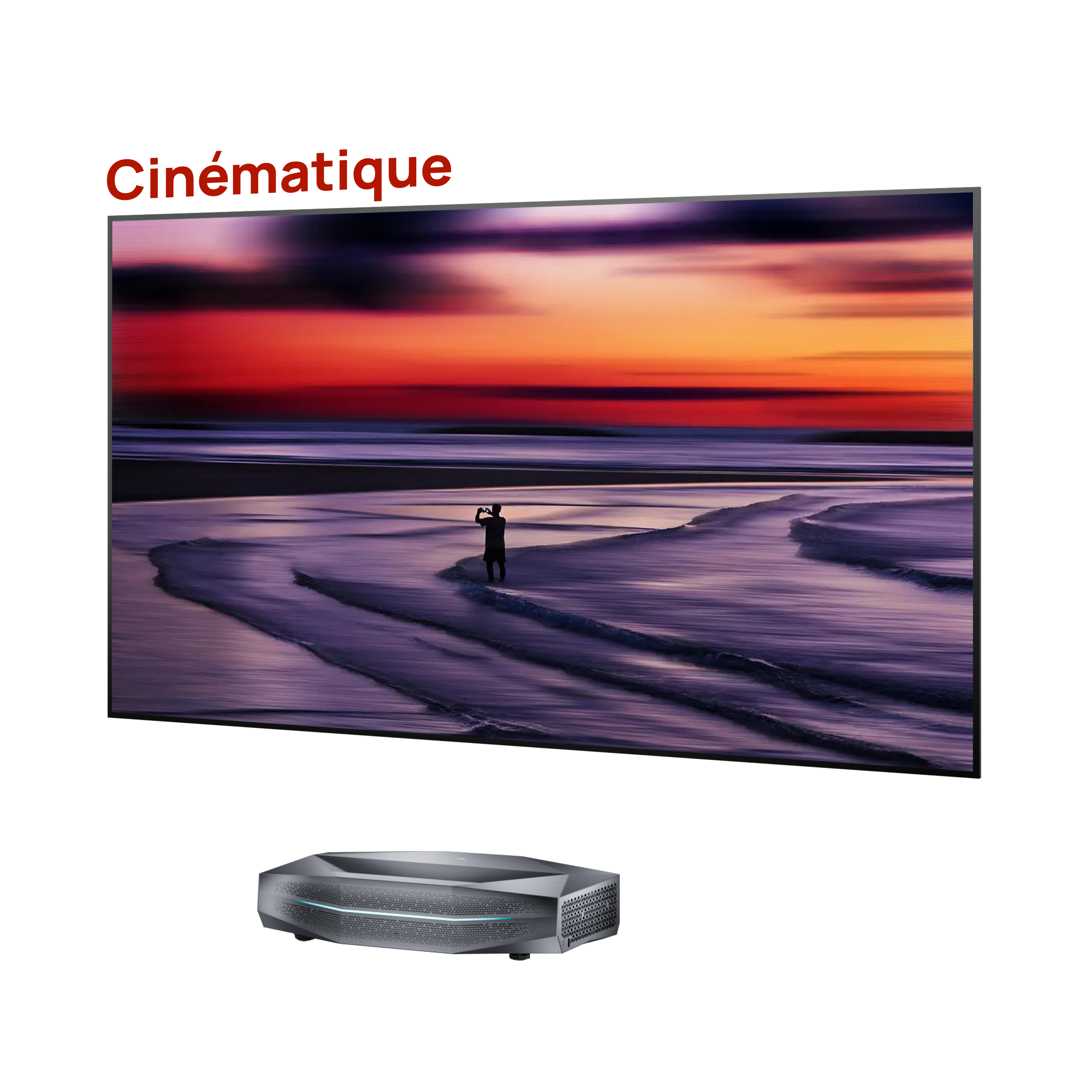 Aetherion Max + Écran ALR Cinématographique 120''