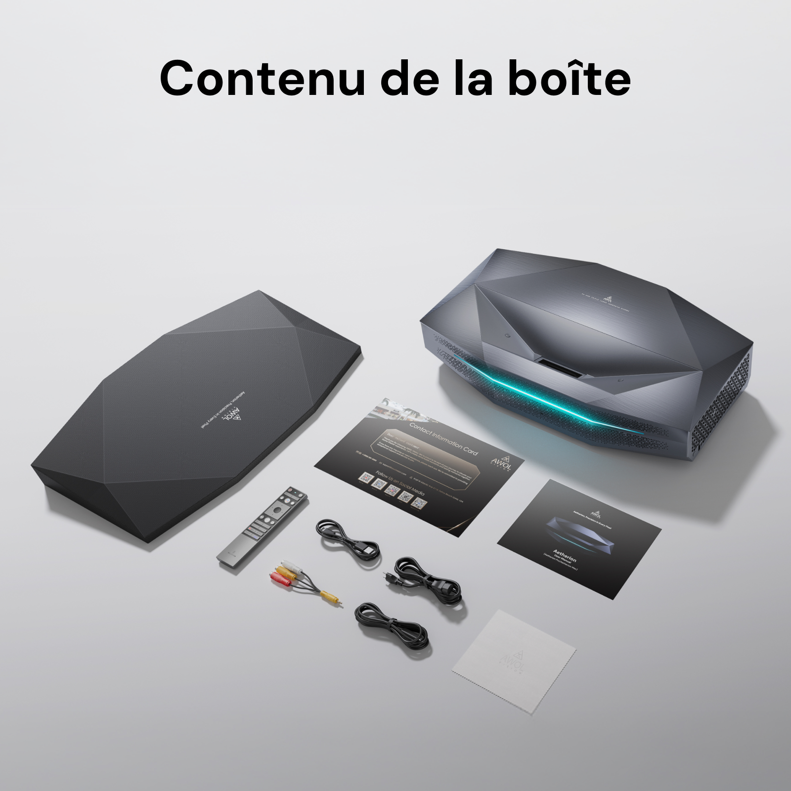 Aetherion Max Projecteur UST à laser RGB