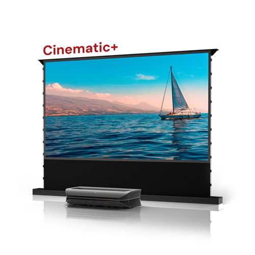 Pack LTV-3000 Pro + Écran de projecteur motorisé à levage au sol 100" – 120"