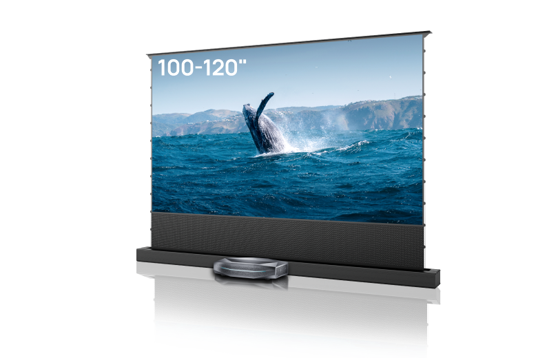 Aetherion Max + Écran ALR autoportant à levage 100''-120''