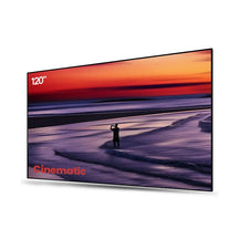 Écran ALR cinématographique lenticulaire de 120'' à 132''