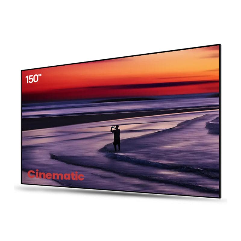 Écran ALR cinématographique lenticulaire de 120'' à 132''