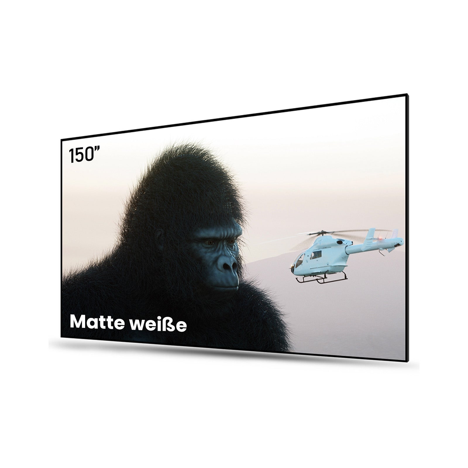 100'' -120'' Écran blanc mat